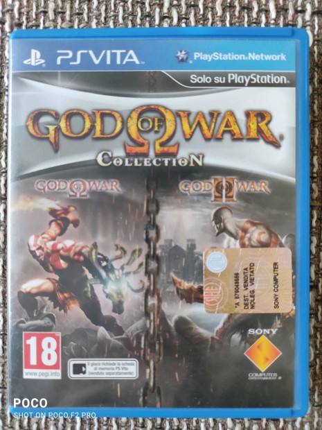 God of War Collection Ps Vita jtk