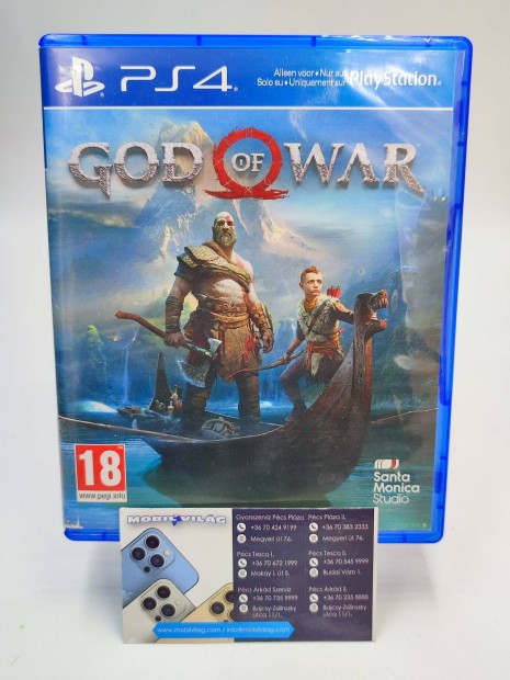 God of War PS4 Garancival #konzl0075