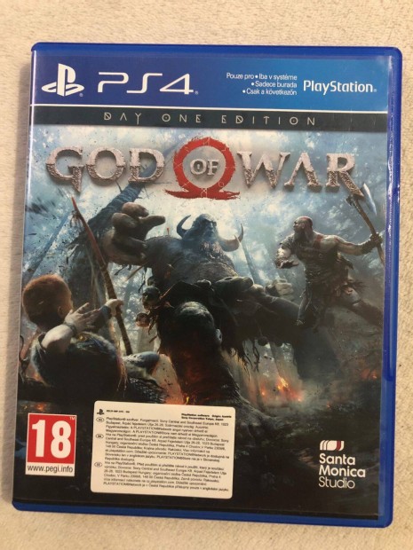 God of War Ps4 Playstation 4 jtk magyar felirattal