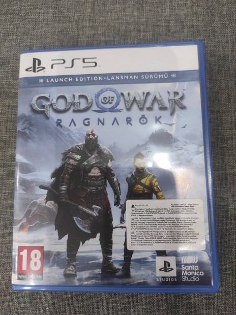 God of War Ragnark Launch Edition Playstation 5 PS5 magyar felirattal