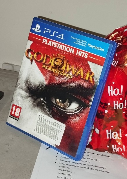 God of war 3 Remastered Ps4-re