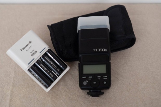 Godox TT350N rendszervaku Nikon gpekhez (elemmel, tltvel)