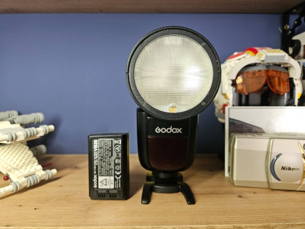 Godox V1 vaku plusz akksival Nikon