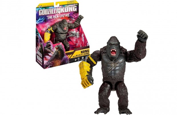 Godzilla X Kong - King Kong figura Beast kesztyvel Monsterverse