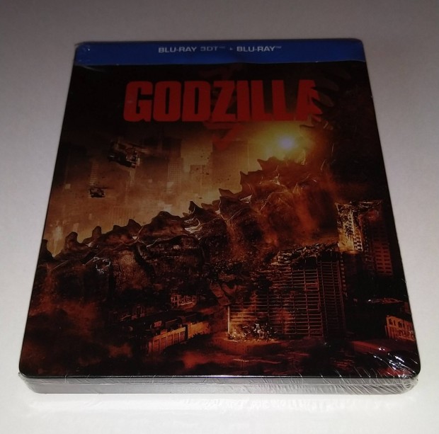 Godzilla ( 2014.) 3D+2D Blu-ray - Steelbook - Szinkronos! - csere is!