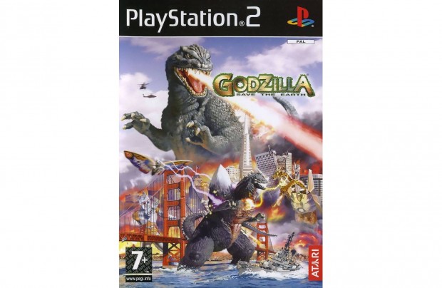 Godzilla - Save the Earth Ps2 jtk PAL