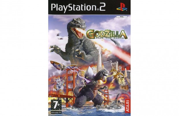 Godzilla - Save the Earth Ps2 lemezes jtk PAL