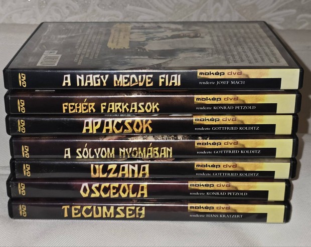 Gojko Mitic teljes sorozat (7 DVD, MOKP)