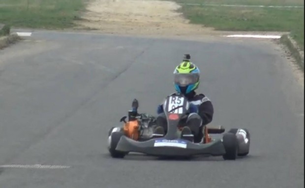 Gokart Honda390es motorral 