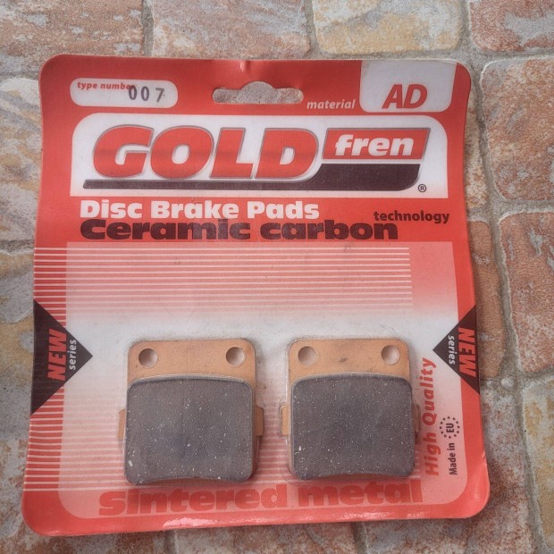 Gold Fren 007 Ad motorkerékpár fékbetét