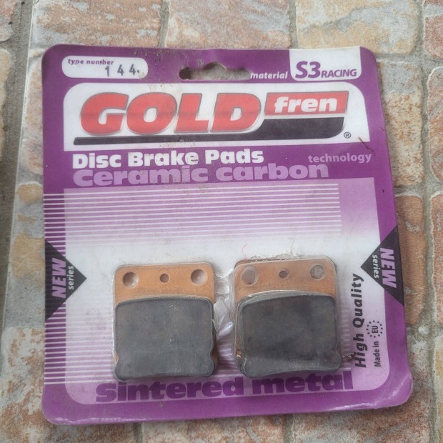 Gold Fren 144 S3 motorkerékpár fékbetét