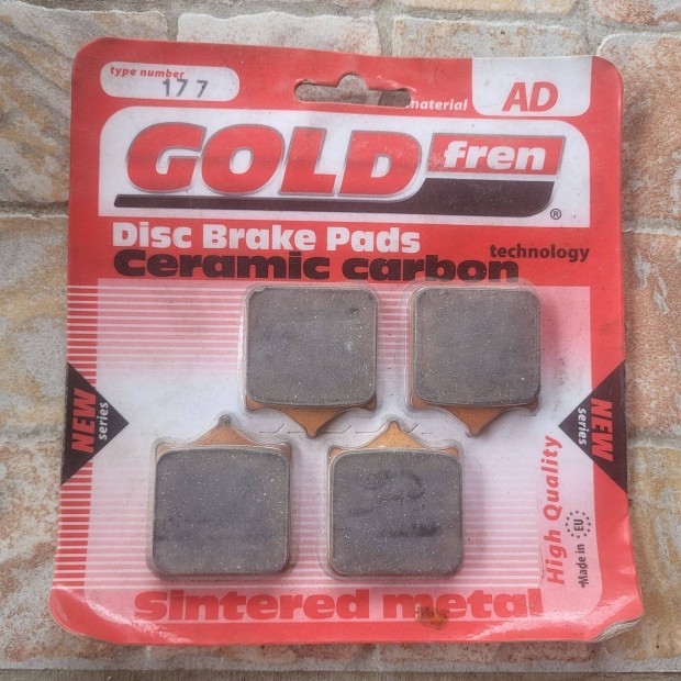 Gold Fren 177 Ad motorkerékpár fékbetét