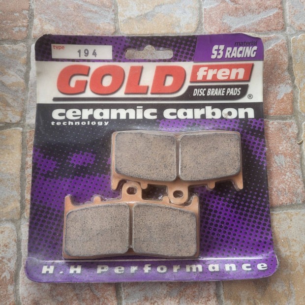 Gold Fren 194 S3 motorkerékpár fékbetét