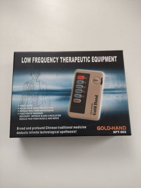 Gold-Hand 4 tapads Izomstimultor (Xft-502)