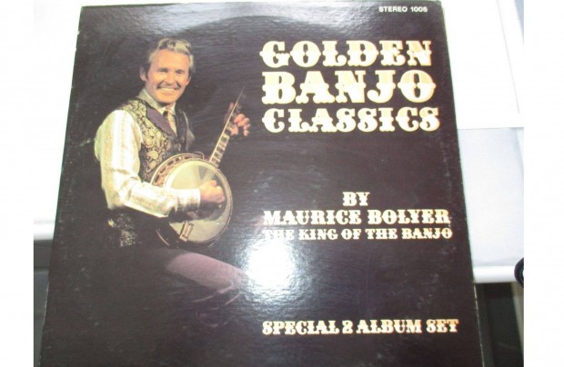 Golden Banjo Classics by Maurice Bolyer bakelit hanglemez elad