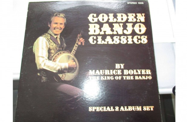 Golden Banjo Classics by Maurice Bolyer vinyl hanglemez elad