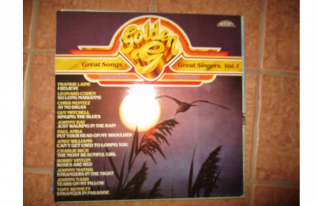 Golden Great songs & great singers vol. 1 bakelit hanglemez elad