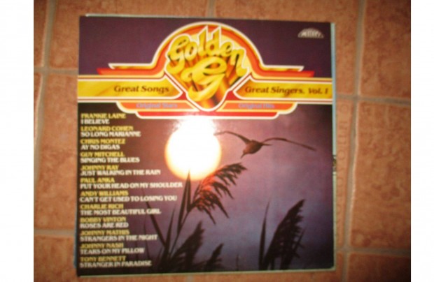 Golden Great songs & great singers vol. 1 vinyl hanglemez elad