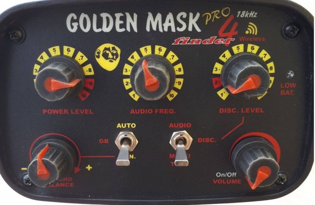 Golden Mask 4 Pro fmkeres detektor elad