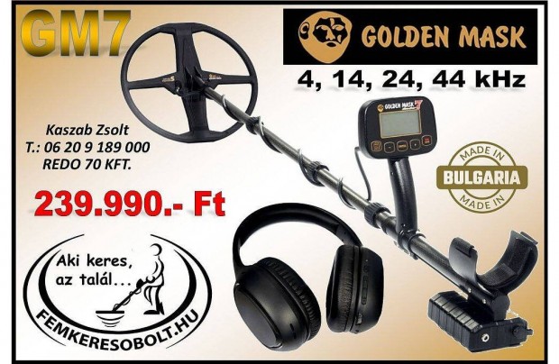 Golden Mask GM7 j fmkeres fmdetektor