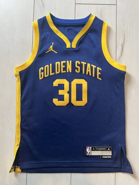Golden State Warriors Jordan Brand Jersey - Steph Curry - Youth