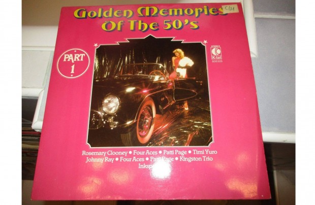 Golden memories of the 50's bakelit hanglemez elad