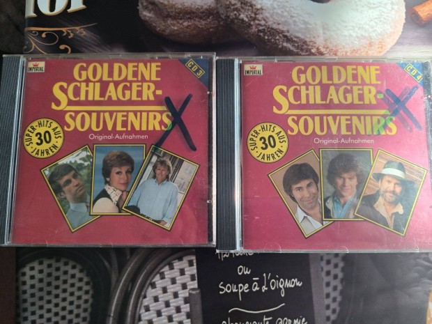 Goldene Schlager-Souvenirs CD lemezek eladk (4 db)