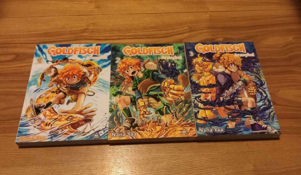 Goldfisch Aranyhal manga csomag