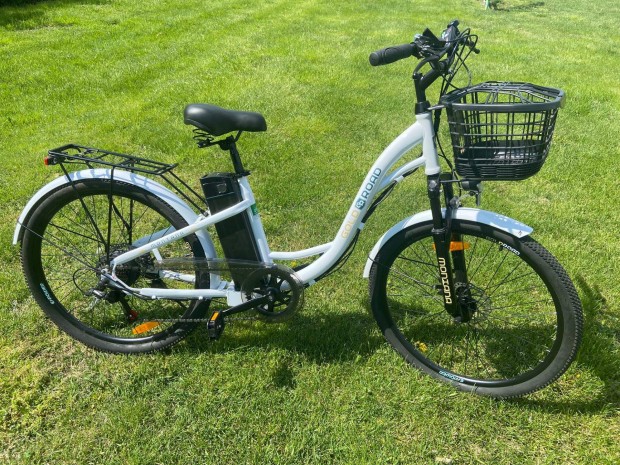 Goldroad Montana E-Kerékpár CE 26" 25KM/H Fehér