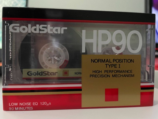 Goldstar HP 90 1989 bontatlan, j magnkazetta, audio kazetta