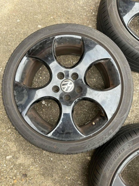 Golf 5 GTI 4db sport felni, 90%-os ny�ri gumival