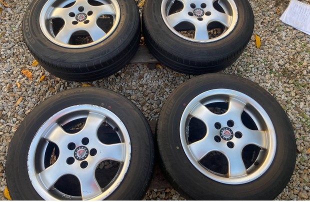Golf alufelnik 5x100 Bridgestone 195/65 R15 gumikkal
