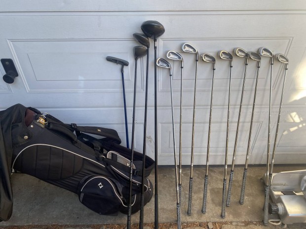 Golfszett golfütő 13 db Taylor made driver