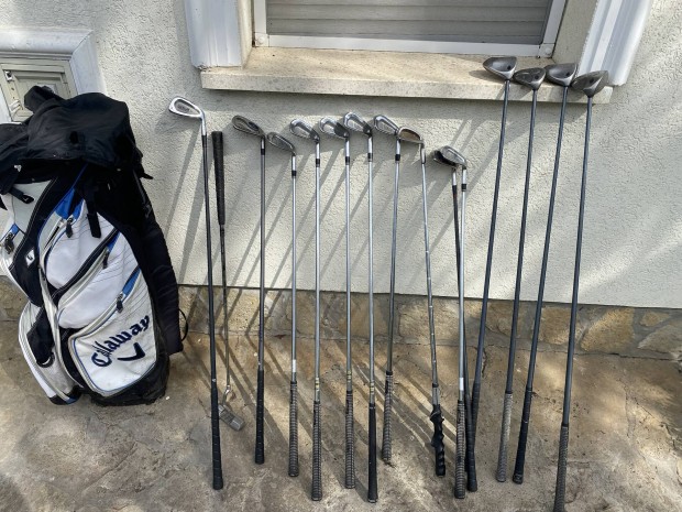 Golfszett golft 15 db tska callaway 