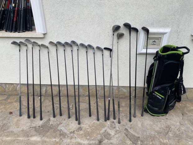 Golfszett golft 18 db tskval