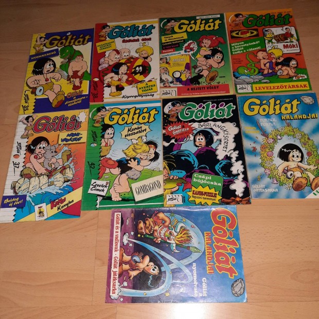 Góliát képregény gyűjtemény eladó.