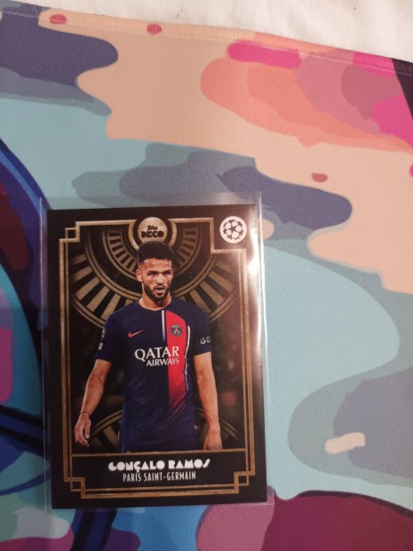 Goncalo Ramos Topps Deco focis krtya PSG Paris 