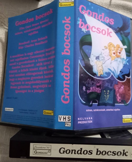 Gondos bocsok - rajzfilm vhs - gordiusz kiads