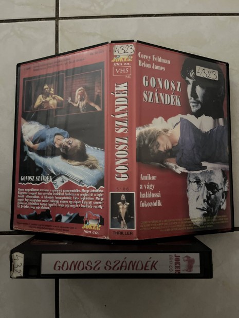 Gonosz szndk vhs 