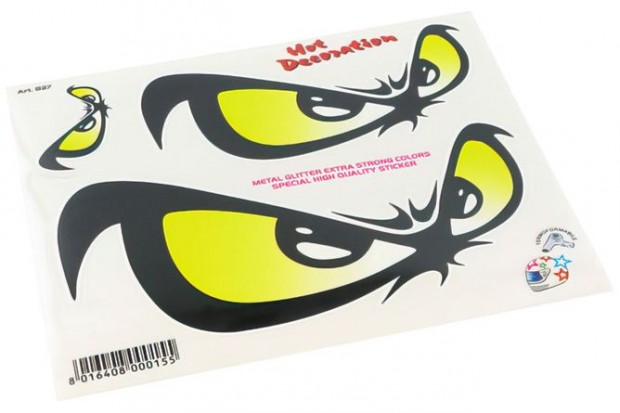 Gonosz szemek matrica k�szlet