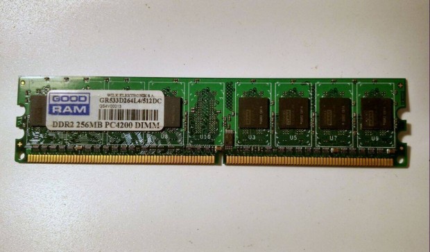 Good RAM DDR2 533MHz 256MB RAM (Ver.2) teszteletlen