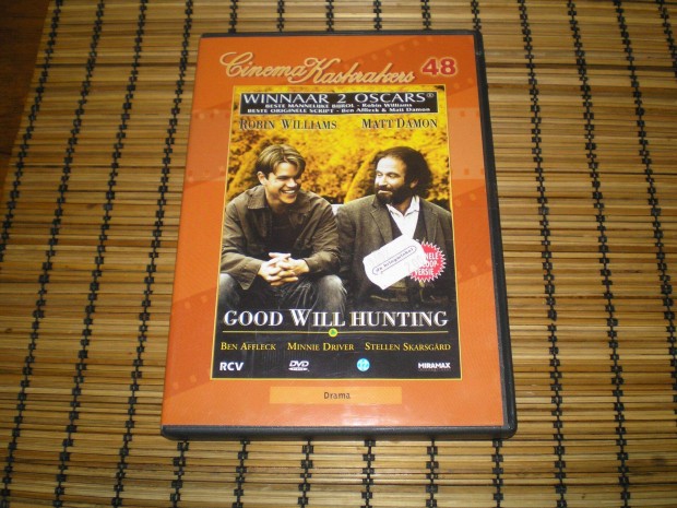 Good Will Hunting DVD nagyon j llapotban angol nyelven holland