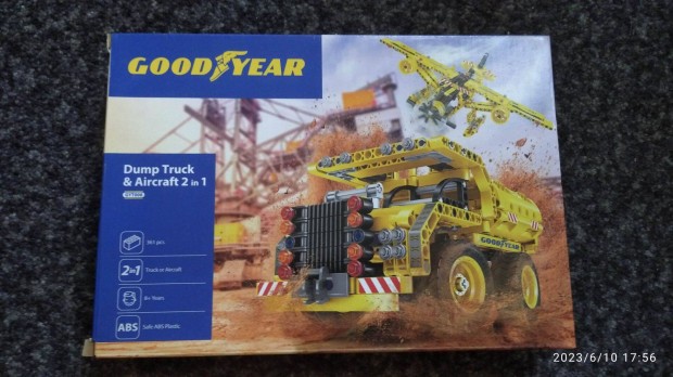 Good Year Gyt008 Dmper s Replgp LEGO Dump Truck & Aircraft 2 in 1