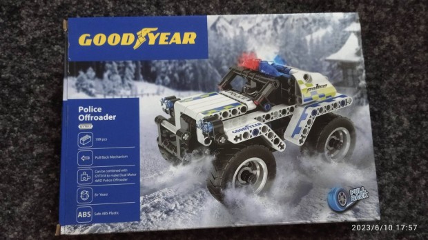 Good Year Gyt017 2in1 Rendraut s rendrmotor LEGO Police Offroader