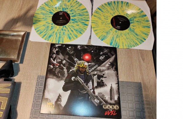 Good vs Evil dupla splatter rap vinyl