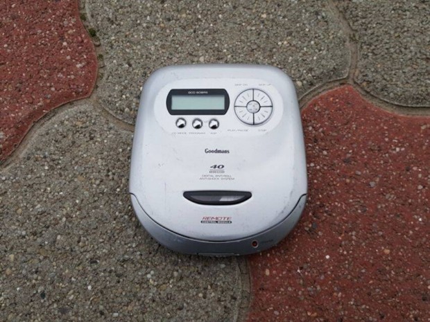 Goodmans portable compact disc player discman cd lejtsz