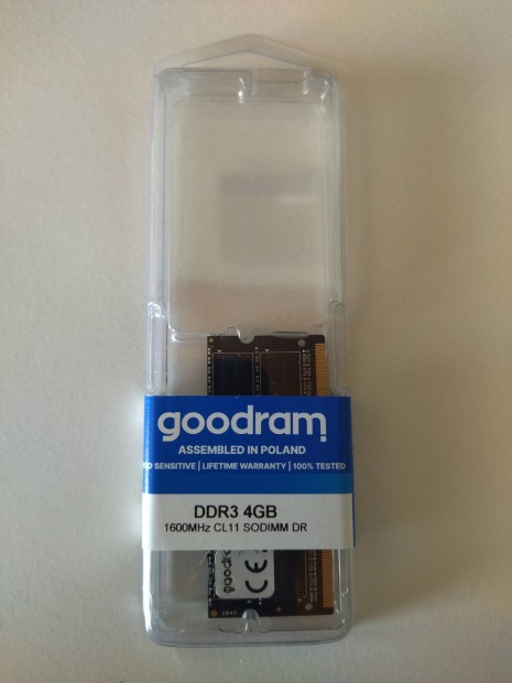 Goodram DDR3 4GB 1600 mhz