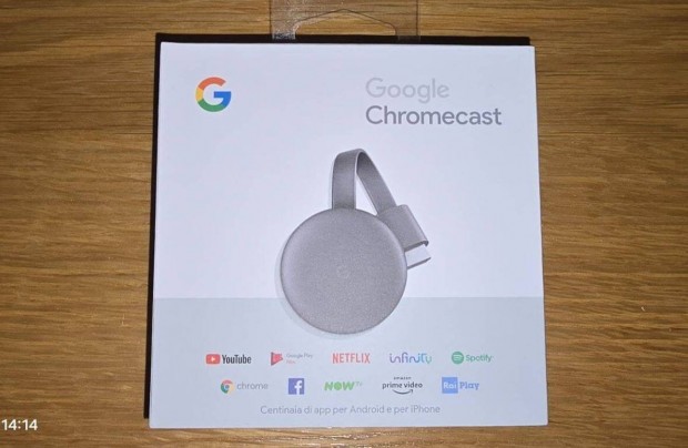 Google Chromecast 3 fekete