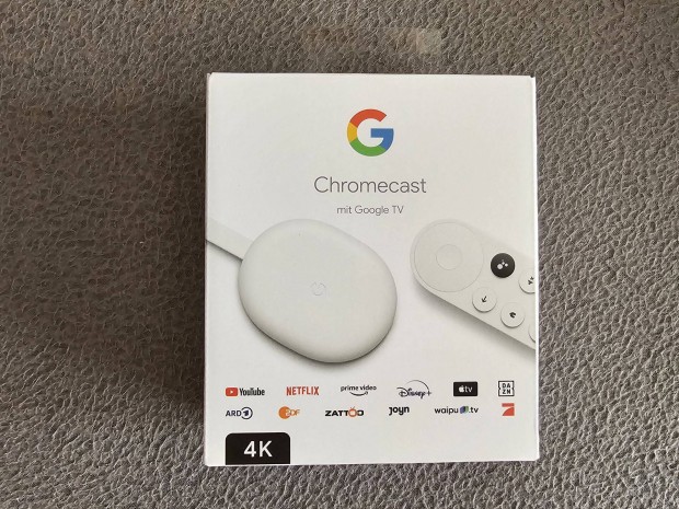 Google Chromecast 4K + Google TV
