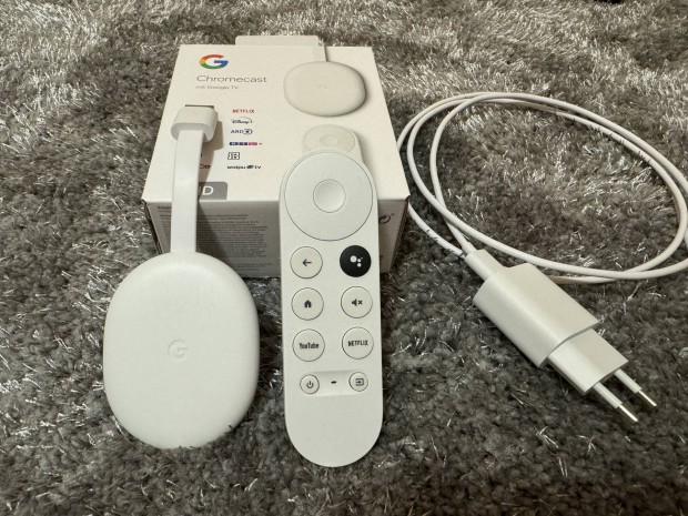 Google Chromecast 4 - tv okost  - jszer 